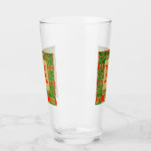 MAC GREGOR TARTAN Pint Glass + Initial Glas (Links)