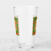 MAC GREGOR TARTAN Pint Glass + Initial Glas (Rechts)