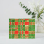 MAC GREGOR TARTAN Postkarte (Stehend Vorderseite)