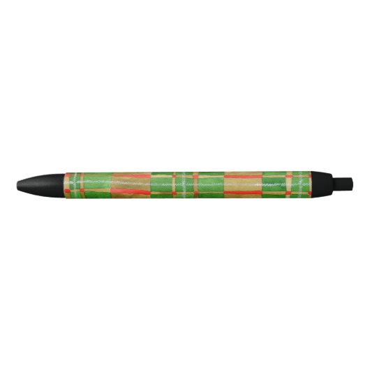 MAC GREGOR TARTAN Schwarzer Tinte Pen Kugelschreiber (Vorderseite)