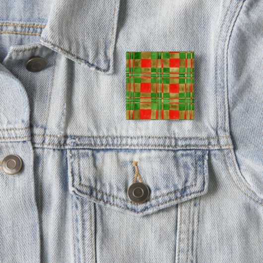 MAC GREGOR TARTAN Square Button Button (Beispiel)