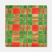 MAC GREGOR TARTAN Square Magnet (Vorne)