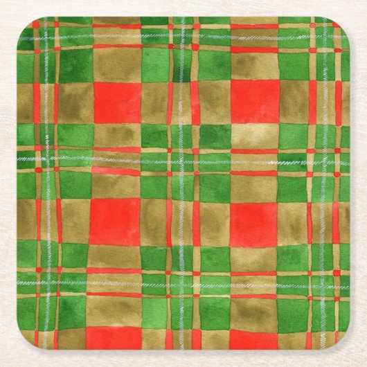 MAC GREGOR TARTAN Square Paper Untersetzer (Vorderseite)