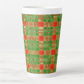 MAC GREGOR TARTAN Tall Latte Tasse (Vorderseite)