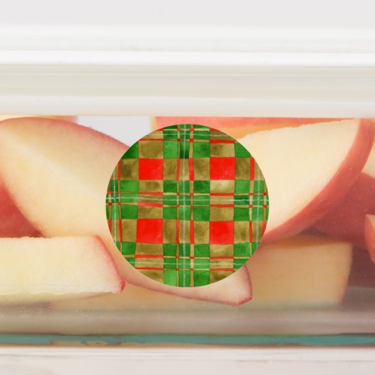 MAC GREGOR TARTAN Wasserfeste Kennzeichnungen Etiketten (Befestigt)