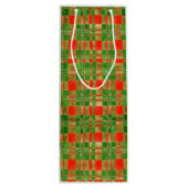 MAC GREGOR TARTAN Weinbeutel Geschenktüte Für Weinflaschen (Rückseite)