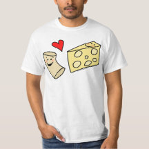 Mac-Herz-Käse, Spaß-Makkaroni + Käse-Shirt