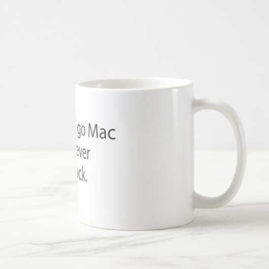 Mac-Kaffee-Tasse Kaffeetasse (Rechts)
