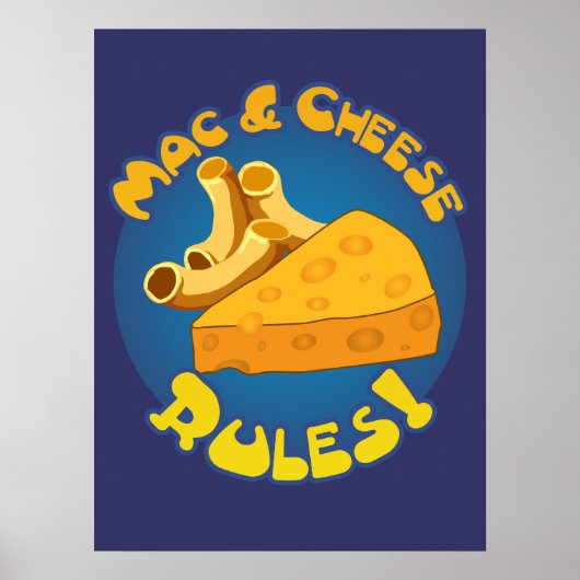 Mac & Käse Poster (Vorne)