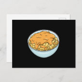 Mac-Käse Postkarte (Vorne/Hinten)