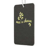 Mac-Käse | Spaß Koch Spaß Geschenk Autolufterfrischer (Links)
