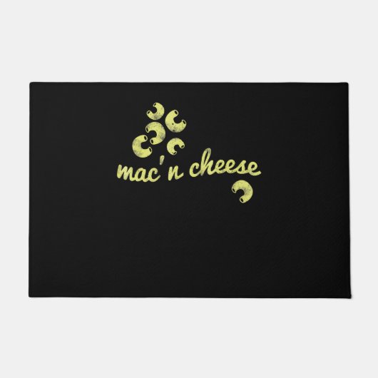Mac-Käse | Spaß Koch Spaß Geschenk Fußmatte (Vorderseite)
