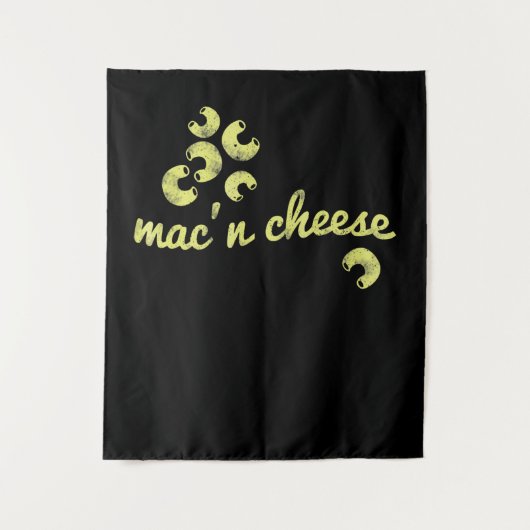 Mac-Käse | Spaß Koch Spaß Geschenk Wandteppich (Vorderseite)