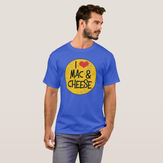 Mac n Cheese Distress T - Shirt (Vorne ganz)