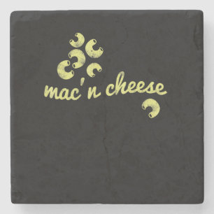 Mac n Cheese Lustiger Chef Humor Geschenk Steinuntersetzer