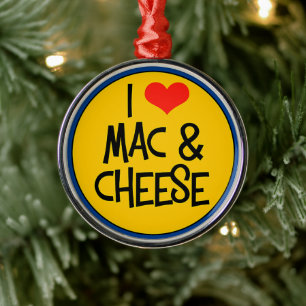 Mac n Cheese Magnet Ornament Aus Metall