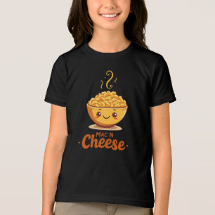 Mac N Cheese Niedlich Bowl Tri-Blend Shirt