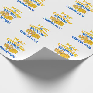Mac n Cheese Wrapping Paper Geschenkpapier