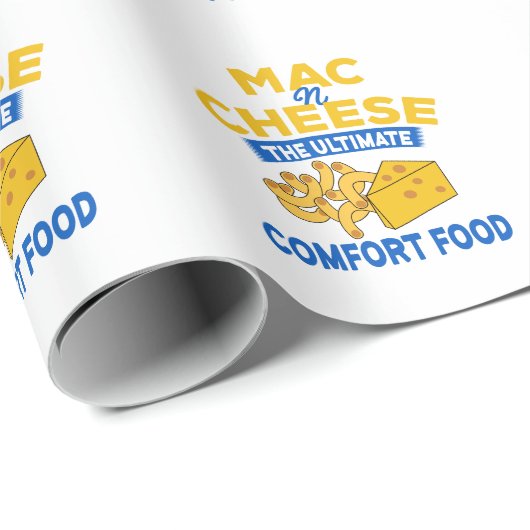 Mac n Cheese Wrapping Paper Geschenkpapier (Rolleneckpunkt)