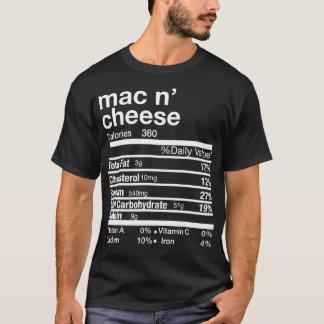 Mac N Käse Ernährung Familie Thanksgivin T-Shirt