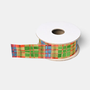 MAC RAE TARTAN 1,5" breites Grosgrainband Ripsband