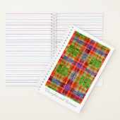 MAC RAE TARTAN 5.5x8.5 SpiralNotebook Notizblock (Innen)