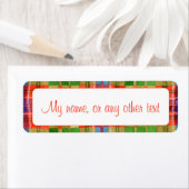 MAC RAE TARTAN .75"x2.25"-Labels (Insitu)