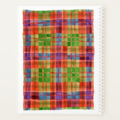 MAC RAE TARTAN 8.5x11 Planer / Kalender (Rückseite)