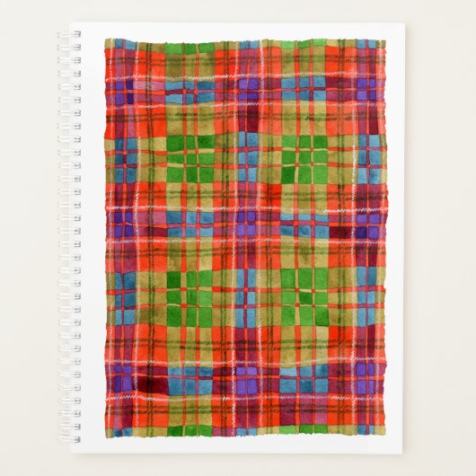 MAC RAE TARTAN 8.5x11 Planer / Kalender (Vorderseite)