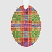 MAC RAE TARTAN Akrylovale Ornamente (Vorderseite)