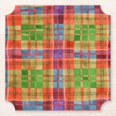 MAC RAE TARTAN Bracket Paper Untersetzer (Vorderseite)
