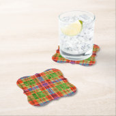 MAC RAE TARTAN Bracket Paper Untersetzer (Vor Ort)