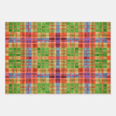 MAC RAE TARTAN-Flachpapier Geschenkpapier Set (Vorderseite 2)