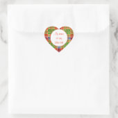 MAC RAE TARTAN Heart Matte Stickers (Tasche)