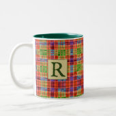 MAC RAE TARTAN Hunter Green Combo Tasse + Text (Links)