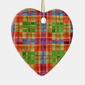 MAC RAE TARTAN Keramik Herzstück Keramik Ornament (Rechts)