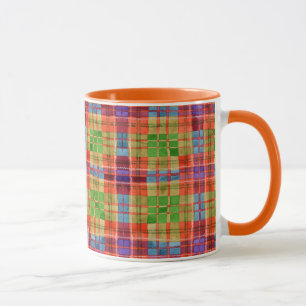 MAC RAE TARTAN Orange Kombi-Tasse Tasse