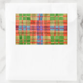 MAC RAE TARTAN Rectangle Stickers (Tasche)