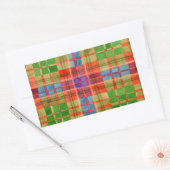 MAC RAE TARTAN Rectangle Stickers (Umschlag)