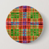 MAC RAE TARTAN Round Button Button (Vorderseite)