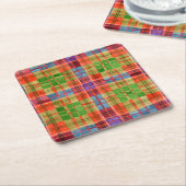 MAC RAE TARTAN Square Paper Untersetzer (angewinkelt)