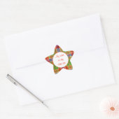 MAC RAE TARTAN Star Matte Stickers (Umschlag)