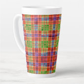 MAC RAE TARTAN Tall Latte Tasse (Linke Ecke)