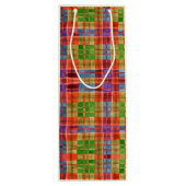 MAC RAE TARTAN Weinbeutel Geschenktüte Für Weinflaschen (Rückseite)