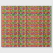 MAC RAE TARTAN Wrapping Paper Geschenkpapier (Flach)