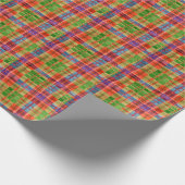 MAC RAE TARTAN Wrapping Paper Geschenkpapier (Ecke)