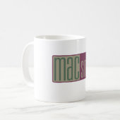 Mac-Snob Kaffeetasse (Vorderseite Links)