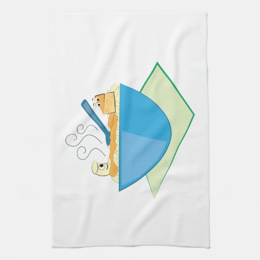 Mac u. Käse Handtuch (Vertikal)