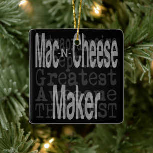 Mac und Cheese Maker Extraordinaire Keramikornament
