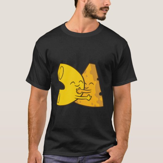 Mac und Cheese Pun Cheesy Puns Mac Me so glücklich T-Shirt (Vorderseite)